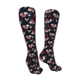 thumbnail image 3 of Rocae Rose Flowers Novelty Casual compression Socks For Women Men Contrast Color Stockings, 3 of 8