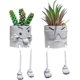 thumbnail image 1 of 2PCS Succulent Artificial Plants, Fake Plants for Bathroom Decor, Mini Plant Home Decor, Cute Faux Plants for Women, Fake Plant Office Decor, Window S, 1 of 4