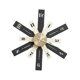 thumbnail image 3 of Reloj de pared creativo Reloj de pared moderno Arte de pared Regalo festival Adorno de moda Verde oscuro, 3 of 9