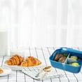 thumbnail image 5 of Contenedor para refrigerios: adultos, niños y bebés, silicona platino de grado alimenticio, hermético, a prueba de fugas y elegante, apto para lavavajillas, horno, congelador y microondas, 5 of 5
