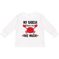 thumbnail image 3 of Inktastic My Babcia Loves Me Grandson Boys or Girls Long Sleeve Toddler T-Shirt, 3 of 5