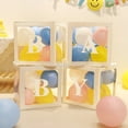 thumbnail image 4 of Caja de globos transparente con letras, decoración para Baby Shower, cumpleaños, boda, nombre personalizado, decoraciones para fiesta de primer cumpleaños, 4 of 4