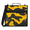 Black, variant on Jiaoprinted Spooky Halloween Pattern Zipper Binder, Black Bats 3 D-Ring Binder, Multi-Pocket Expanding Organizer Bag with Handle and Shoulder Strap for Travel Work