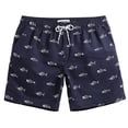 thumbnail image 1 of Pantalones cortos de baño maamgic para hombre, ajustados, de secado rápido, 1 of 7