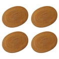 thumbnail image 1 of 4X Rattan Woven Placemats Oval Round Table Mats Non Heat Resistant Place Mat Natural Multipurpose Placemat 30X40cm, 1 of 7