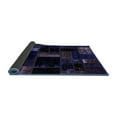 thumbnail image 2 of Ahgly Company Indoor Square Patchwork Blue Transitional Area Rugs, 7' Square, 2 of 4