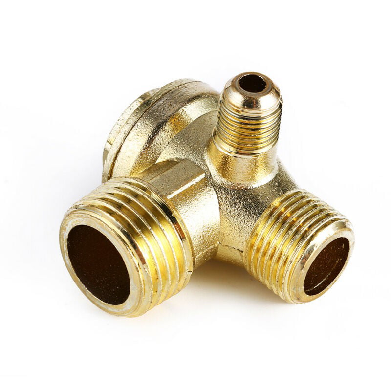 Three-way One-way Check Valve To Connect The Pipe Fittings Of The Air Compressor 
