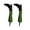 Green, variant on 1 Pair Halloween Upside Down Witch Legs, 18.5 Inches Halloween Witch Leg Yard Stakes,Wicked Witch Legs,Halloween Outdoor Lawn Decorations