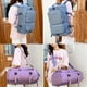 thumbnail image 5 of IKE MARTI Large Capacity Women Shoulder Travel Backpack Lady Weekend Sports Yoga Luggage Zipper Bags Multifunction Crossbody Bag, 5 of 5