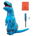 thumbnail image 2 of T Rex Inflatable Costume, Realistic Craftsmanship Waterproof Inflatable Dinosaur Costume  for  Purple,Blue,Orange,Yellow,White, 2 of 7