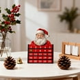 thumbnail image 4 of Wooden Countdown Calendar Featuring Santa Theme for Festive Celebrations and Holiday Countdown, 4 of 6