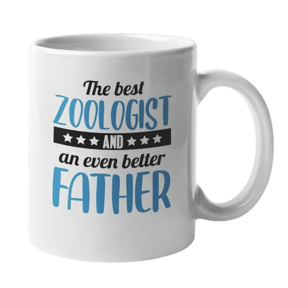 Best Zoologist, Better Father Zoology Coffee & Tea Mug for Biologist (11oz)