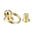 thumbnail image 4 of Uxcell O-Ring Button Stud Rivets Gold Tone, 4 of 5