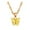 Yellow, variant on GHSOHS Necklaces for Women Fashion Gold Necklace Stack Choker Jewelry Necklace Fashion Classic Alloy Necklace for Women Man Teens Necklace for Women Chain Pendant Necklace Set