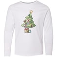 thumbnail image 3 of Inktastic Christmas Tree Long Sleeve Youth T-Shirt, 3 of 5