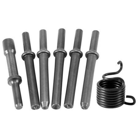 

7 Pcs Great Heavy Duty Smoothing Pneumatic Rivet Hammer Kit
