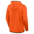 thumbnail image 3 of Men's Fanatics Orange/Black Oregon State Beavers Transitional Hoodie T-Shirt, 3 of 3