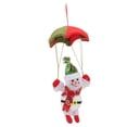 thumbnail image 1 of Christmas Hanging Decoration, Adding Festive Ambience Christmas Parachute Snowman  For Scene Layout, 1 of 8