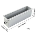 thumbnail image 3 of fsxdhpcsgfc Aluminum Alloy Loaf Pan With Center Tube Non Stick Bread Baking Pan For Cake For Meatloaf Dishwasher, 3 of 4