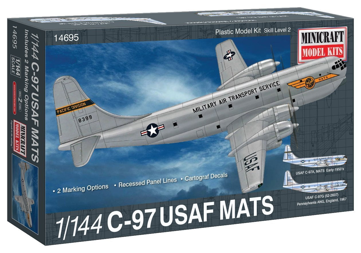 Minicraft RC-121C/D USAF 1/144 Scale with 2 Marking Options japan import