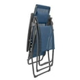 thumbnail image 6 of Lafuma Futura XL Zero Gravity Outdoor Steel Framed Recliner Chair, Ocean, 6 of 6