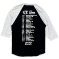 thumbnail image 2 of Rob Zombie Men's Officially Licensed 2022 USA Concert Tour Raglan Tee T-Shirt (Medium, Black/White), 2 of 2
