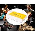 thumbnail image 5 of DEELLEEO 1/2/4pcs Musical Instrument Rosin For String Instruments Like Violin  Cello  Erhu, 5 of 5