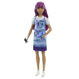Barbie Fashionistas 197 Con Apparecchio Denti E Abito Arcobaleno, Bionda, 3+ Anni - 4