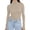 Khaki, variant on Turtleneck Base Layer for Womens Long Sleeve Tops Slim Fitted Soft Blouses Stretch Lightweight Pullover Tees