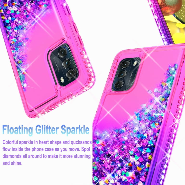 For Motorola Moto G Stylus 5G 2021 2022 2023 Case Glitter +