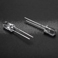 thumbnail image 4 of 100 Pcs 5mm Warm White LED Diode Lamps DC 3v 20ma Bulb Electronic Components Light Diode, 4 of 5