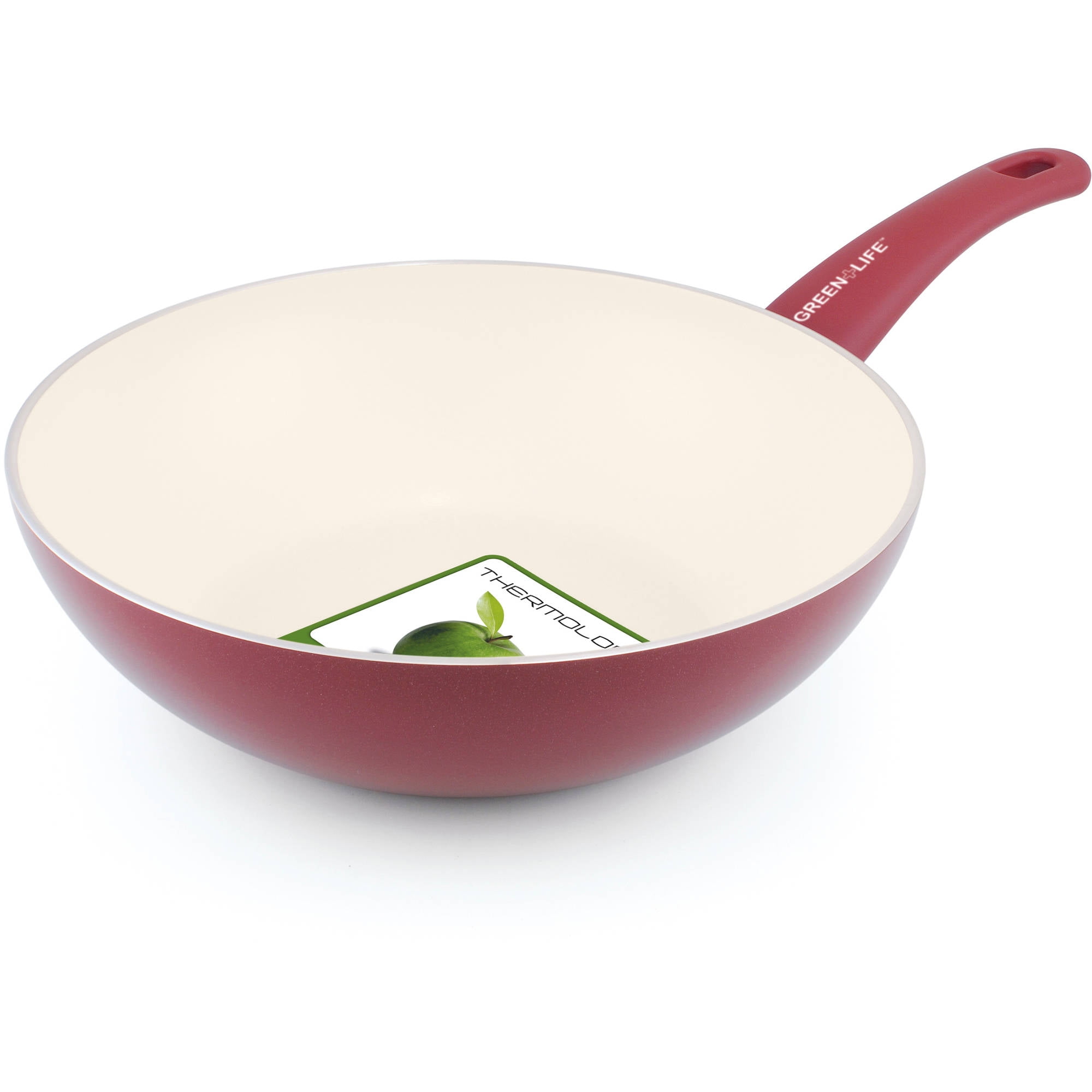 GreenLife Healthy Ceramic Non-Stick 8" and 10" Non-Stick Gourmet Hard-Anodized Fry Pan Set 