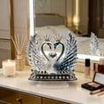 thumbnail image 6 of Owl Statue for Home Decor Accents,Owl Decor for Bookshelf Bedroom Living Room Office Table Desk Mantle TV Stand Boho Decoration,Modern Shelf Decor Accents Animal Sculptures for Birds Lovers,Owls Gift, 6 of 6