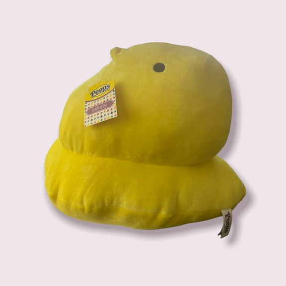 Yellow Peeps Chick Plush Toy 14"L x 10"H