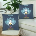 thumbnail image 2 of WOPOP Keep Calm Be Holy Cow Pillow Covers Pillow Cases Two Sides Printing 18x18 inches ,Set of 2, 2 of 2
