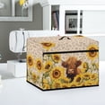 thumbnail image 5 of HELLHERO Cow Sunflower Sewing Machine Cover and Handle Soft Durable Gifts for Housewife, 5 of 8
