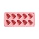 thumbnail image 1 of Heart Shaped Silicone Ice Cube Trays 10 Cavities Easy Release DIY Love Heart Ice Cubes Chocolate Candy Mold for Cocktails Whiskey BPA Free Dishwasher, 1 of 5