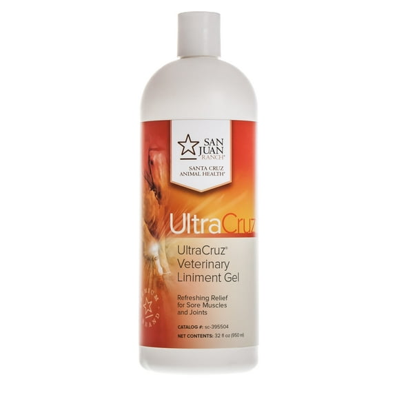 UltraCruz® Veterinary Liniment Gel for Horses, 32 oz