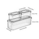 thumbnail image 3 of Fridge Storage Containers Produce Preservation Stackable Refrigerator Organizer To Keep Fresh For Produce Food Vegetables Meat And Fish Yogurts Clear, 3 of 9