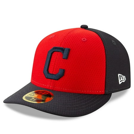 - Cleveland Indians New Era 2019 Batting Practice Low Profile 59FIFTY Fitted Hat - Red/Navy