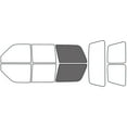 thumbnail image 2 of Rvinyl Car Window Pre Cut Tint Film Kit Cargo 35% Fits Chevrolet Tahoe 1995-1999 4 Door, 2 of 8