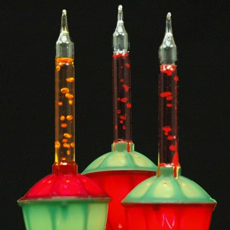 Novelty Lights 7 Light Traditional Christmas Bubble Light Set, Red Novelty Lights 7 Light Traditional Christmas Bubble Light Set, Red and Orange Liquid, 7 - Novelty Lights 7 Light Traditional Christmas Bubble Light Set, Red