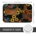 thumbnail image 2 of Kdxio Embroidery Chicken Rooster,16" x 24", Non-Slip Front Door Mats,Outdoor Welcome Mat Washable, 2 of 9