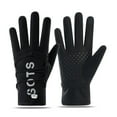 thumbnail image 2 of Kcolen Women's Winter Gloves, Thermal Windproof Cold Weather Motorcycle Riding Cycling Hiking Gloves Touch Screen Anti- Winter Sport Outdoor Gloves, 2 of 3