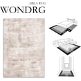 thumbnail image 2 of AIR-2x8 Washable Runner Rug Beige Abstract Non Slip Area Rug for Kitchen Hallway Low Pile Soft Thin Modern Throw Rug Simple Indoor Long Carpet Entrance Dining Room Bathroom Laundry Bedroom, 2 of 4