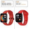 thumbnail image 1 of Correa de silicona para Xiaomi Mi Watch 2 3 Lite Mi poco, pulsera activa para Redmi Watch 2 Lite 3 lite, 1 of 4