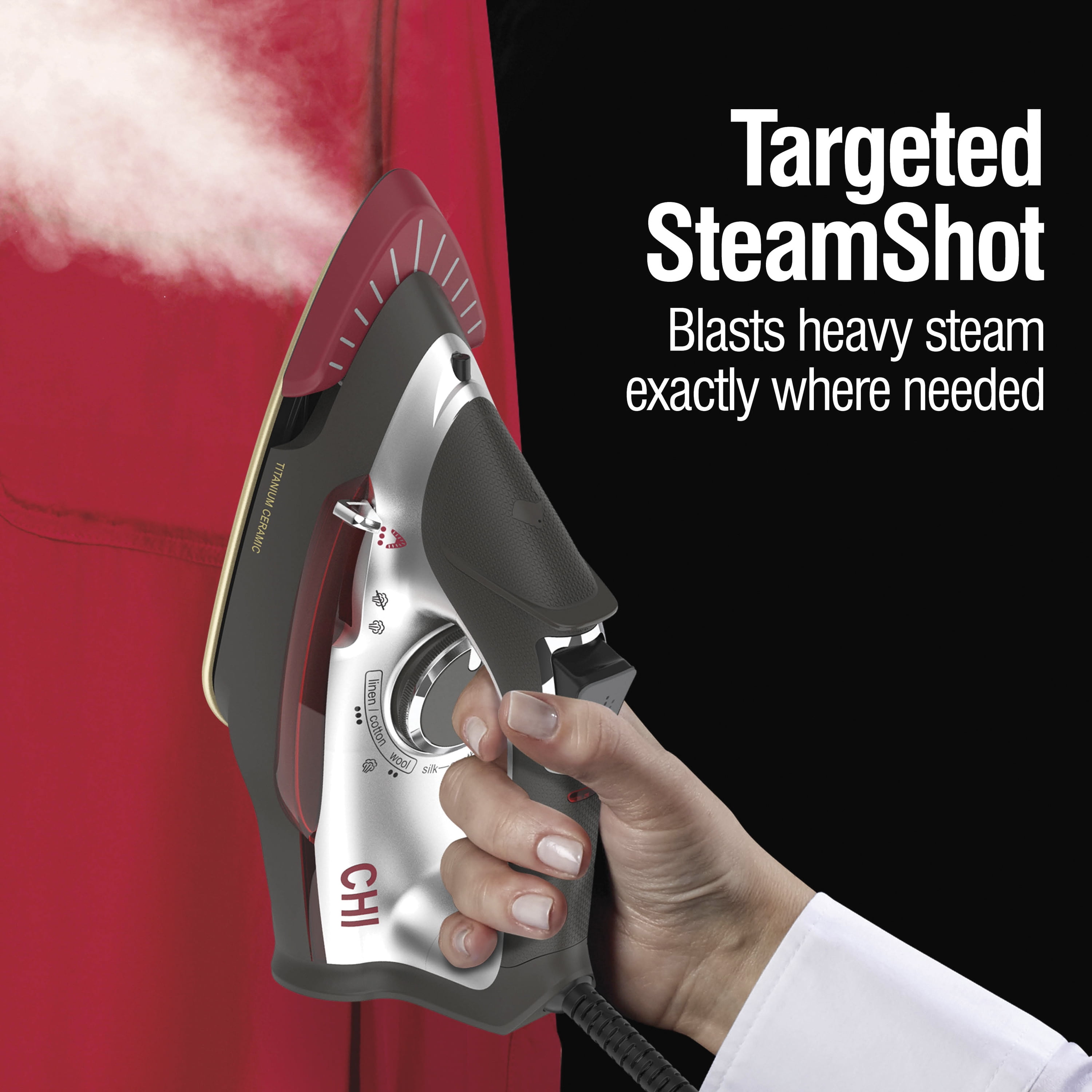 CHI SteamShot 2-in-1 Iron and Steamer