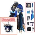 thumbnail image 1 of Genshin Impact Wanderer Scaramouche Cosplay disfraz uniforme traje Sumeru Halloween carnaval ropa de fiesta Anime, 1 of 4