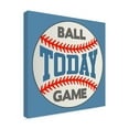 thumbnail image 2 of RetroPlanet 'Ball Game Today Square' Canvas Art, 2 of 4