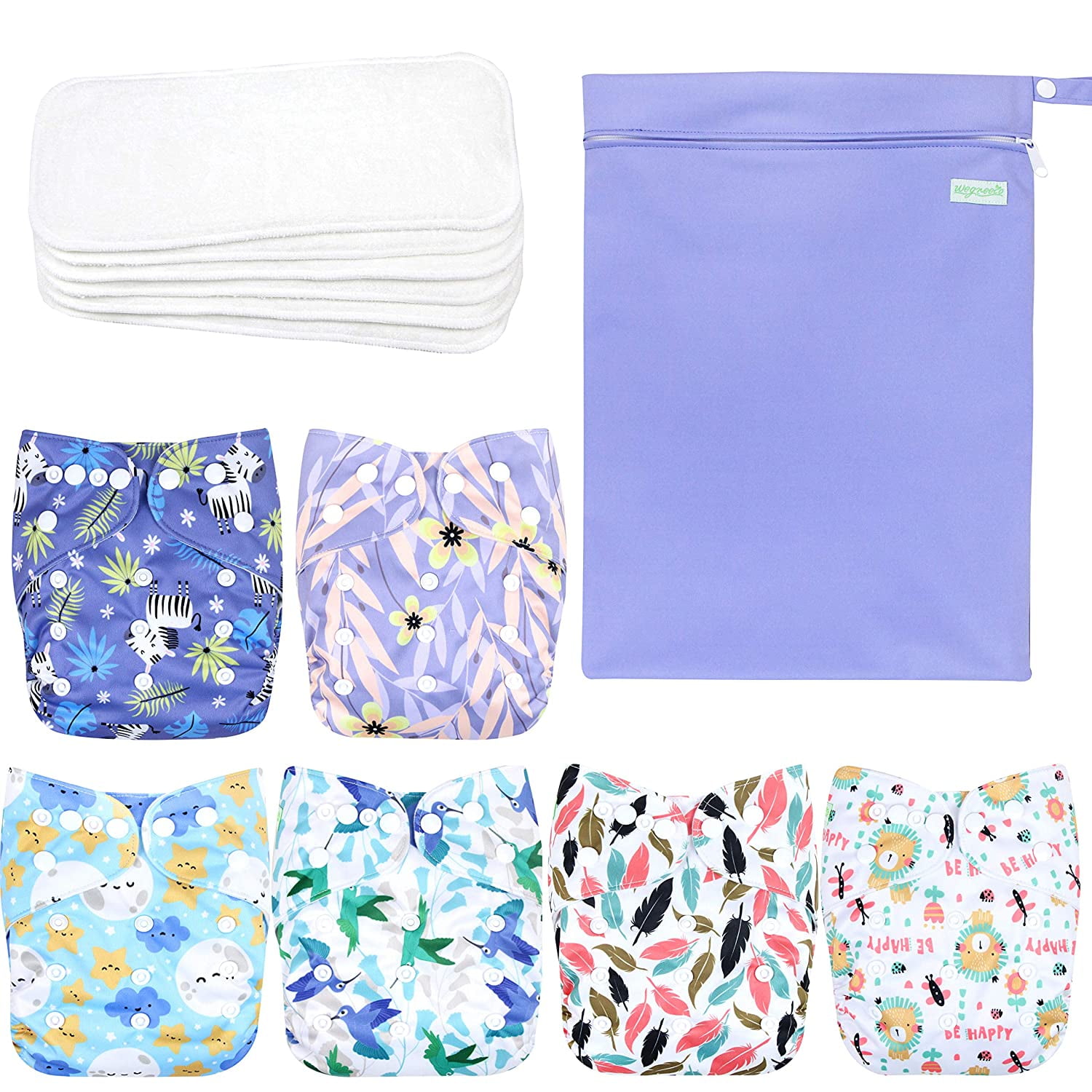 wegreeco diaper liners